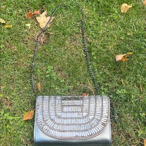 Starlet Silver Chain Shoulder Bag